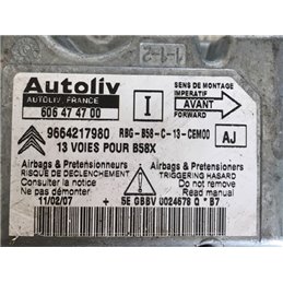 CITROËN C4 Picasso I (UD_) Légzsák Indító Modul Oldallégzsák