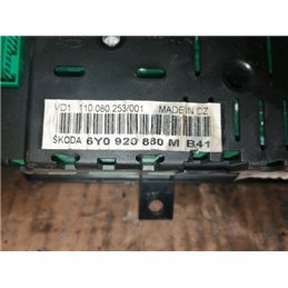 SKODA FABIA I (6Y2) Kilométeróra