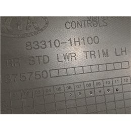 KIA CEED Bal hátsó Ajtó Kárpit KIA CEED Bal hátsó Ajtó Kárpit