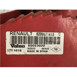 RENAULT CLIO II (BB0/1/2_, CB0/1/2_) Jobb Hátsó Lámpa