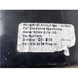 MERCEDES-BENZ S-CLASS (W221) Bal első Ajtó Kárpit Könyöklő