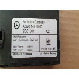 MERCEDES-BENZ S-CLASS (W220) Központizár Elektronika