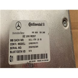 MERCEDES-BENZ E-CLASS (W211) Bluetooth Elektronika