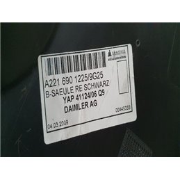 MERCEDES-BENZ S-CLASS (W221) Jobb B Oszlop Burkolat