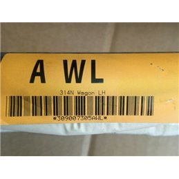 TOYOTA AVENSIS Kombi (T25) Bal Függönylégzsák és Oldallégzsák