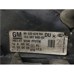 OPEL ASTRA G Ferdehátú (F48_, F08_) Jobb Fényszóró