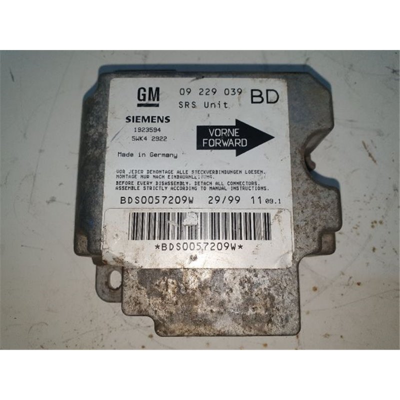 OPEL VECTRA B (36_) Légzsák Elektronika