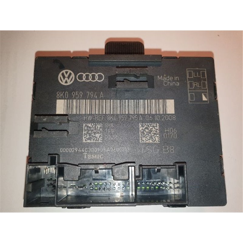 AUDI A4 (8K2, B8) Jobb hátsó Ajtó Vezérlőegység