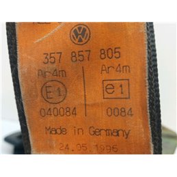 VW PASSAT B3 B4 Jobb hátsó Biztonsági Öv