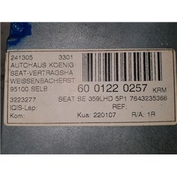 SEAT ALTEA (5P1) Rádió / CD