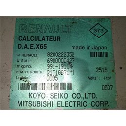 RENAULT CLIO II (BB0/1/2_, CB0/1/2_) Kormányoszlop Vezérlő