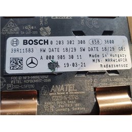 MERCEDES-BENZ C-CLASS (W205) Tolatóradar Elektronika