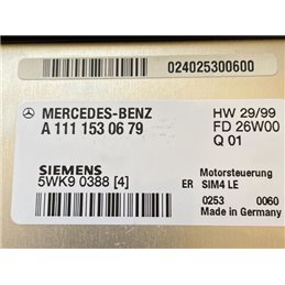 MERCEDES-BENZ CLK (C208) Motorvezérlő