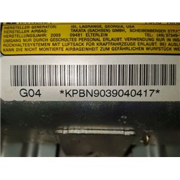 NISSAN ALMERA II (N16) Utasoldali Légzsák