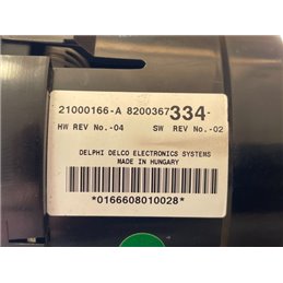 RENAULT ESPACE IV (JK0/1_) Fűtéskapcsoló (digit klímás)