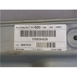 VW TOURAN (1T1, 1T2) Jobb hátsó Ablakemelő Szerkezet (Mechanikus)