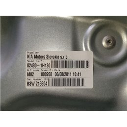 KIA CEED SW (ED) Jobb első Ablakemelő Szerkezet (Elektromos)