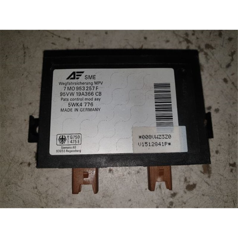 VW SHARAN (7M8, 7M9, 7M6) Immobilizer Elektronika