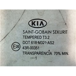 KIA CEED SW (ED) Bal hátsó Ablak
