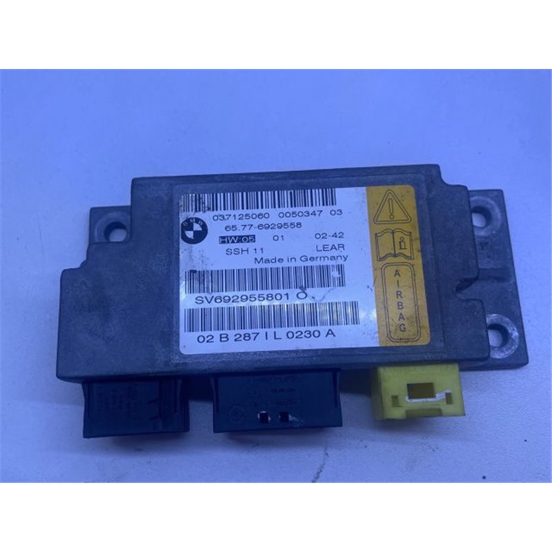 BMW 7 (E65, E66, E67) Légzsák Elektronika