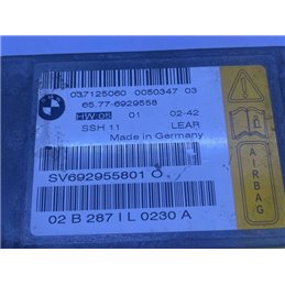 BMW 7 (E65, E66, E67) Légzsák Elektronika