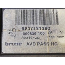 PEUGEOT 307 Bal első Ablakemelő Motor