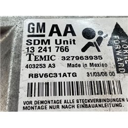 OPEL ZAFIRA B (A05) Légzsák Elektronika