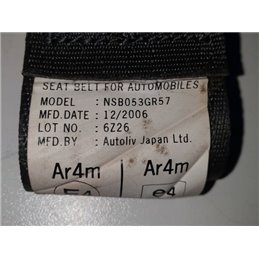 HONDA ACCORD VII (CL) Jobb hátsó Biztonsági Öv