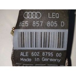 AUDI A4 (8E2, B6) Bal hátsó Biztonsági Öv
