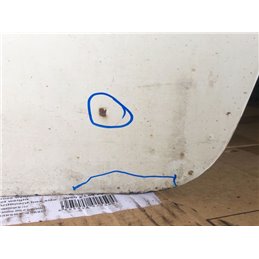 OPEL ZAFIRA B (A05) Bal hátsó Ajtó (Üres lemez)