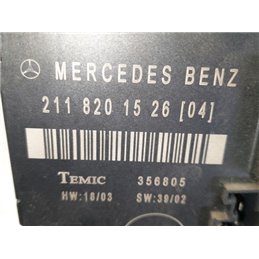MERCEDES-BENZ E-CLASS (W211) Bal hátsó Ajtó Vezérlőegység