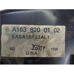 MERCEDES-BENZ M-CLASS (W163) Bal első Hangszóró