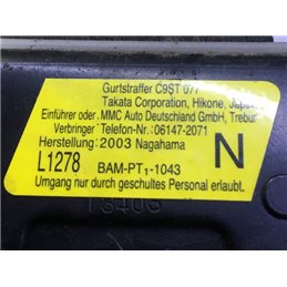 MITSUBISHI OUTLANDER I (CU_W) Jobb első Biztonsági Öv