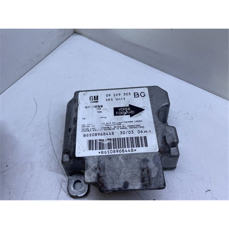 OPEL ASTRA G Ferdehátú (F48_, F08_) Légzsák Elektronika