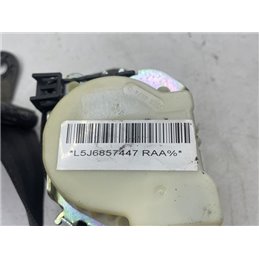 SKODA FABIA II (5J) Bal hátsó Biztonsági Öv