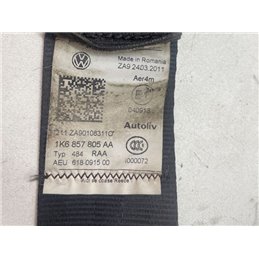 VW GOLF VI (5K1) Bal hátsó Biztonsági Öv