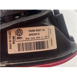 VW GOLF VI (5K1) Jobb Belső Hátsó Lámpa