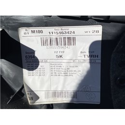 VW GOLF VI (5K1) Jobb hátsó Ajtó Kárpit