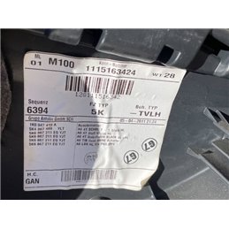 VW GOLF VI (5K1) Bal hátsó Ajtó Kárpit