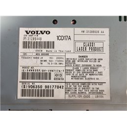 VOLVO C30 Rádió / CD