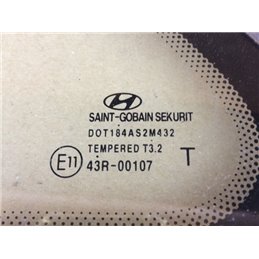 HYUNDAI i30 (GD) Bal hátsó Fixüveg (Ajtóban)