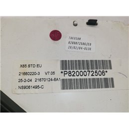 RENAULT CLIO II (BB0/1/2_, CB0/1/2_) Kilométeróra