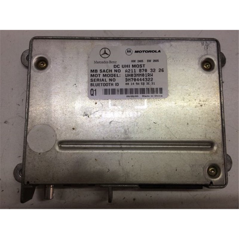 MERCEDES-BENZ M-CLASS (W164) Bluetooth Elektronika