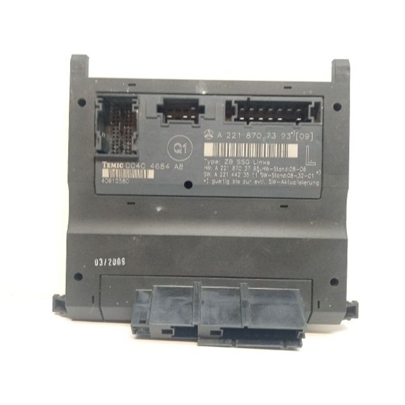 MERCEDES-BENZ S-CLASS Ülés Elektronika