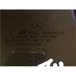 MERCEDES-BENZ M-CLASS (W164) Jobb hátsó Fixüveg (Ajtóban)