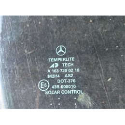 MERCEDES-BENZ M-CLASS (W163) Jobb első Ablak