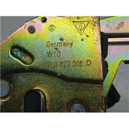 VW TOUAREG (7LA, 7L6, 7L7) Csomagtérajtó Zárszerkezet