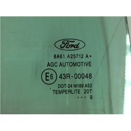 FORD FIESTA VII Jobb hátsó Ablak