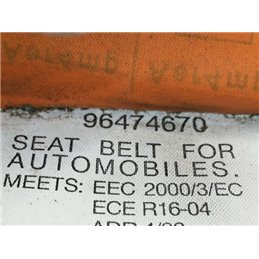 CHEVROLET CAPTIVA (C100, C140) Jobb első Biztonsági Öv