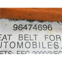 CHEVROLET CAPTIVA (C100, C140) Bal hátsó Biztonsági Öv